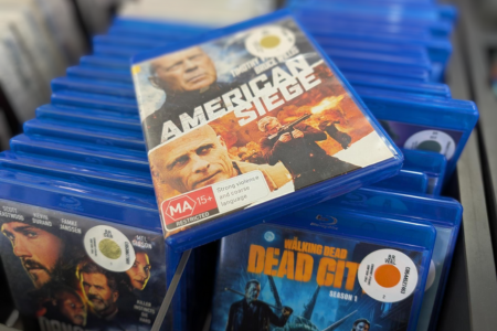 selection of blu ray movies